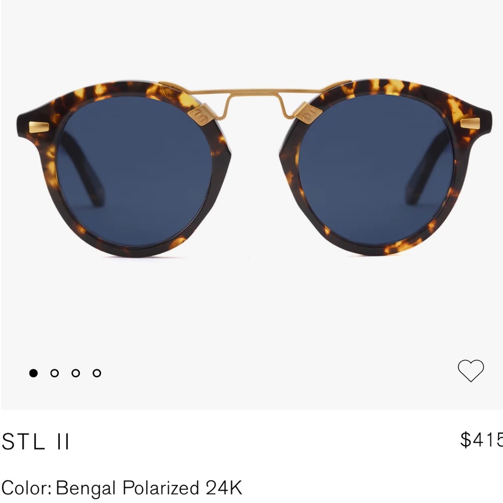 KREWE ST. LOUIS II Polarized 14k Gold in Bengal